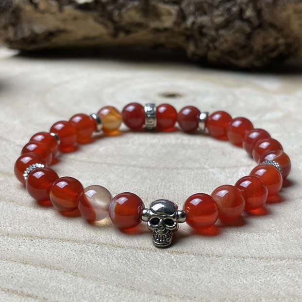 Bracelet "Instinct de vie" en CORNALINE