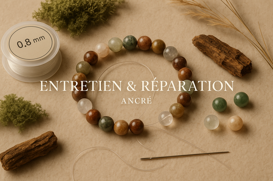 🌾 ENTRETIEN & RÉPARATION – Prenez soin de votre bijou Ancré