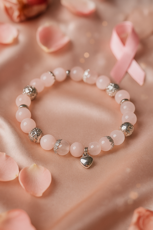 Bracelet “Ancrées Ensemble” – Édition Octobre Rose